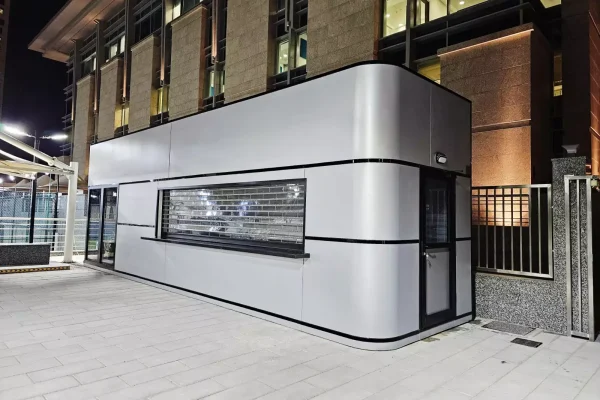 Aluminium Cladding Security Cabins